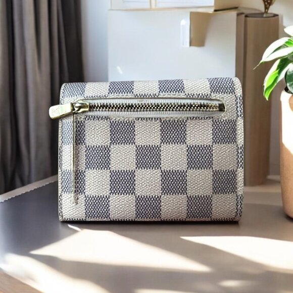 Authentic LOUIS VUITTON Damier Azur Koala Wallet (see notes before buying). - Picture 2 of 9